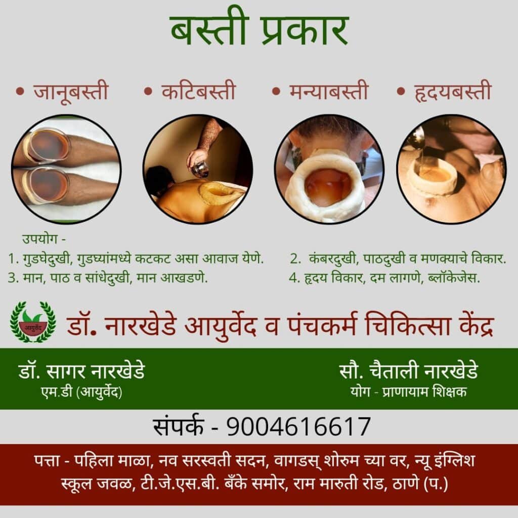 Basti panchakarma treatment