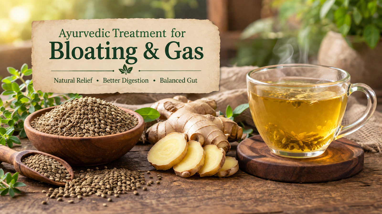 ayurvedic treatment for bloating and gas